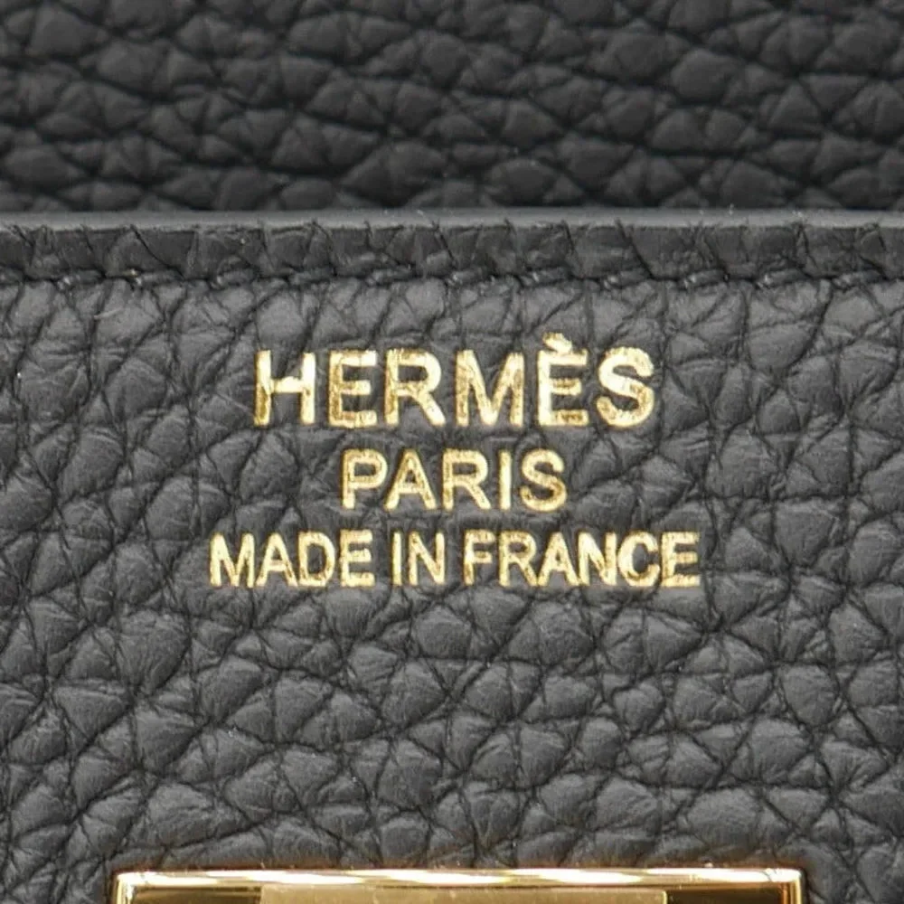 Hermès 40cm Birkin Black Togo Leather GHW - Picture 6 of 8